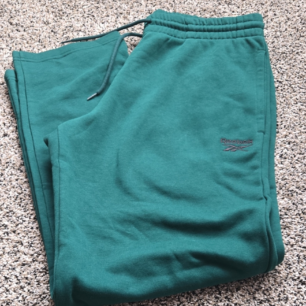 Mens Reebok Teal Joggers